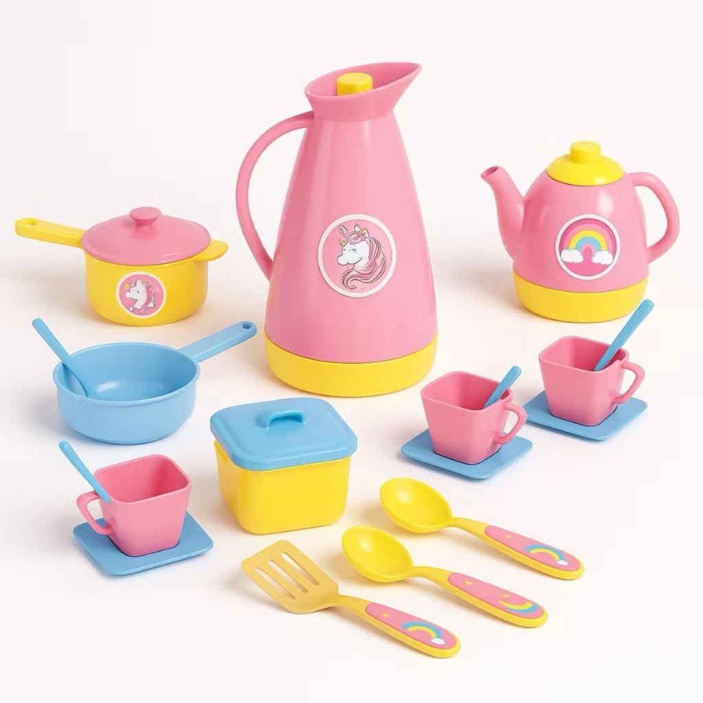 kit Panelinhas De Brinquedo Menina Cozinha Infantil Panelinhas Chaleira Jogo De Chá Infantil
