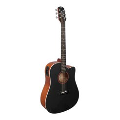 VIOLÃO ELETROACÚSTICO GIANNINI DREADNOUGHT PERFORMANCE AÇO GDC-1 CEQ