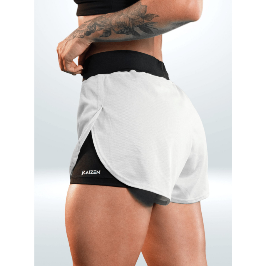 Bermudas Compressão Feminina Fitness Modeladora Antitransparente Treino Cintura Alta
