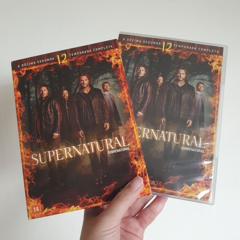 Box DVD Supernatural Décima Segunda 12 Temporada Original (Raro)
