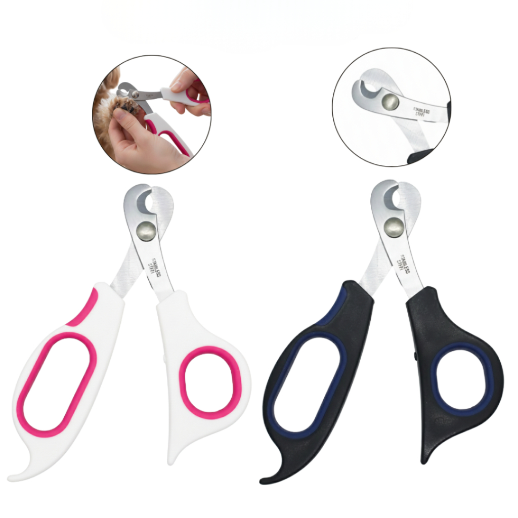 Tesoura Cortador de Unha Pet Prática e Segura para Cães Gatos e Aves Profissional