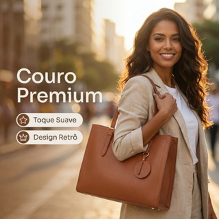 Bolsa Feminina laytonvivian Grande Capacidade Elegante para Trabalho – Moderna e Minimalista em Oferta na Shopee