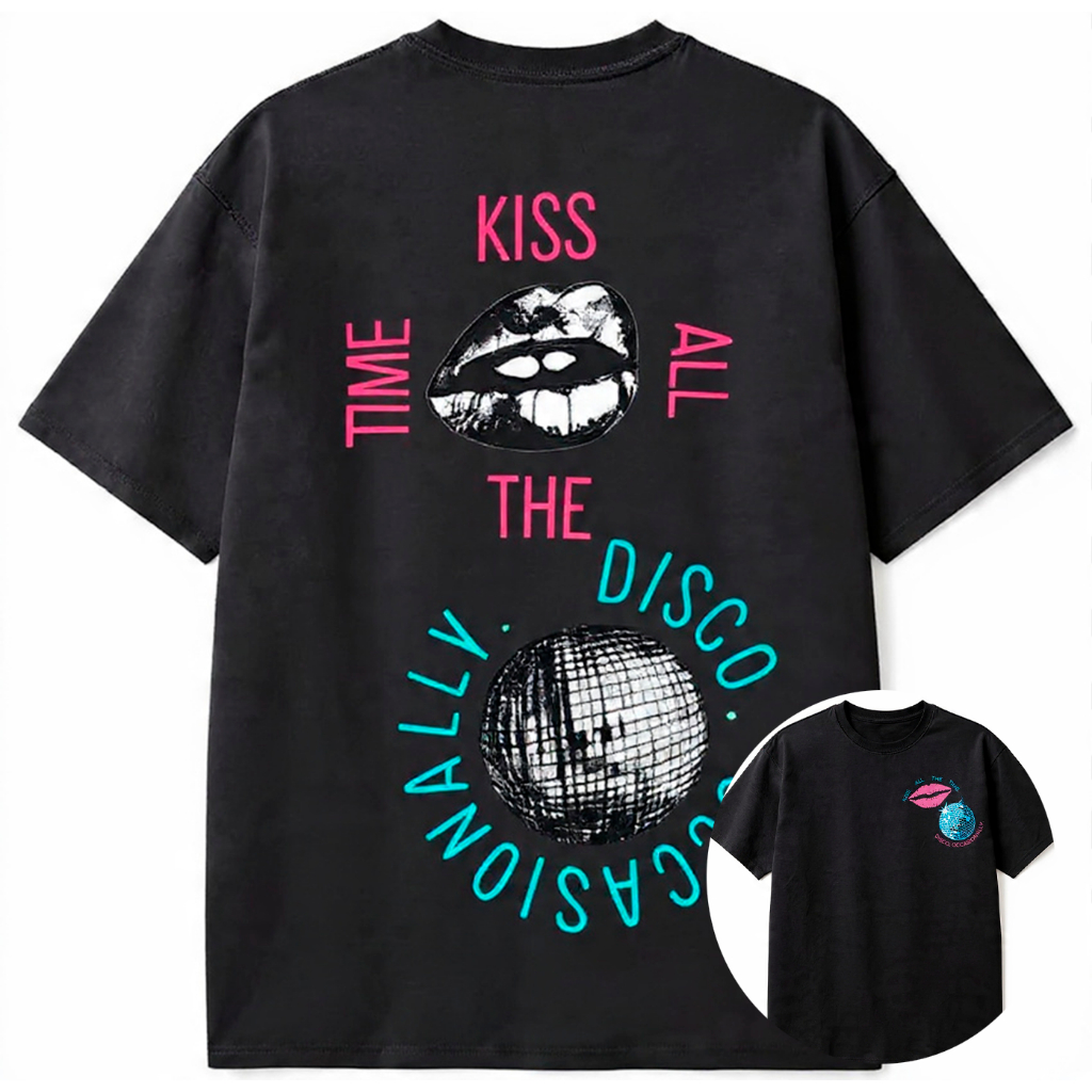 Camiseta Oversized ou Básica Harry Styles World Tour Together, Together Novo Album Kiss All The Time Disco Turnê Mundial