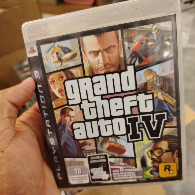 Gta 4 Ps3 PlayStation 3  Cd Original seminovo perfeito envio imediato