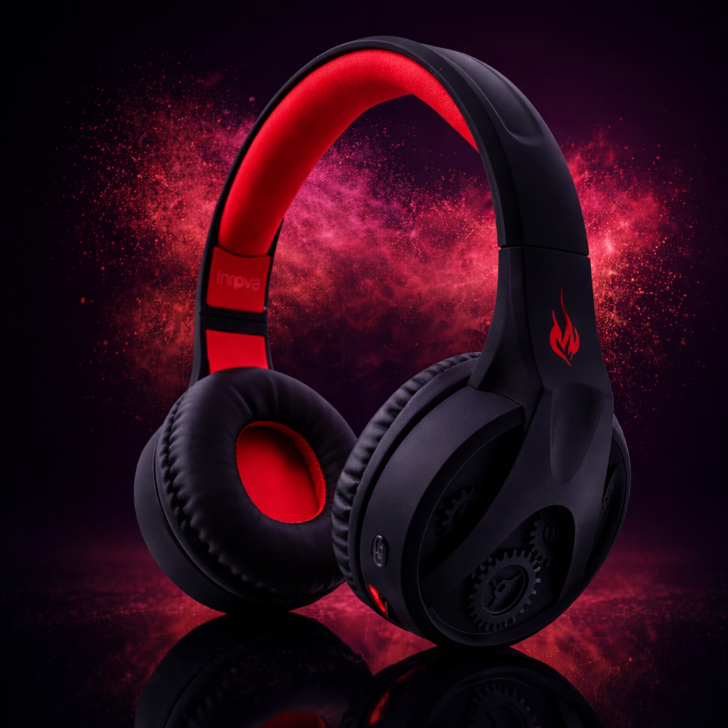 Fone sem fio bluetooth Headset Stereo Wireless com Microfone Inova 6709