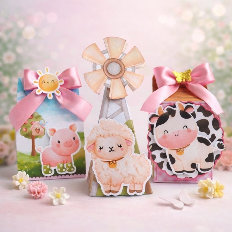 kit festa fazendinha menina | personalizados festa infantil | aniversário | lembrancinha | decoração fazenda menina