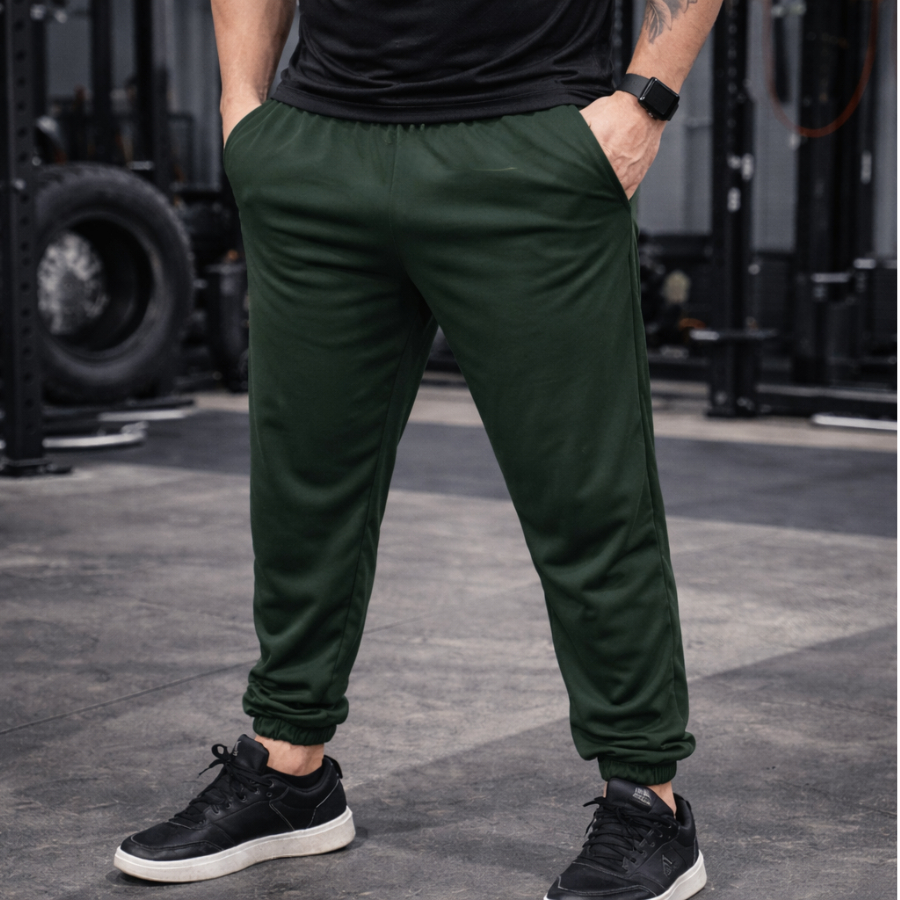 Calça Masculina Helanca Tecido Leve e Respirável Academia Corrida Caminhadas Uso Casual Inverno em Oferta na Shopee