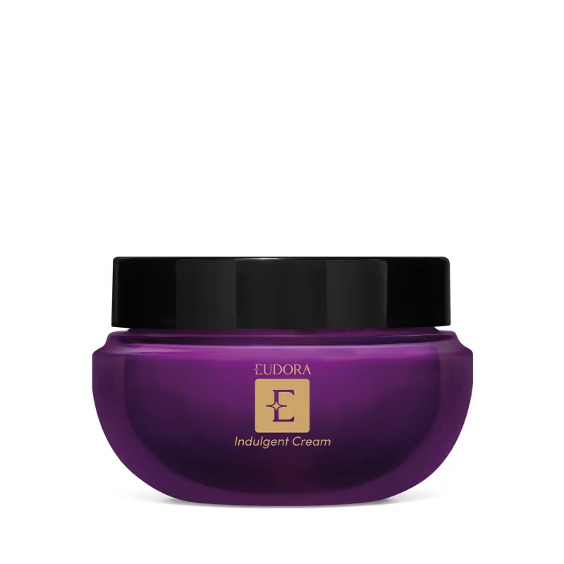 Creme Hidratante Corporal Indulgent Cream Roxo - Hidratação Intensa e Fragrância Marcante, 250g