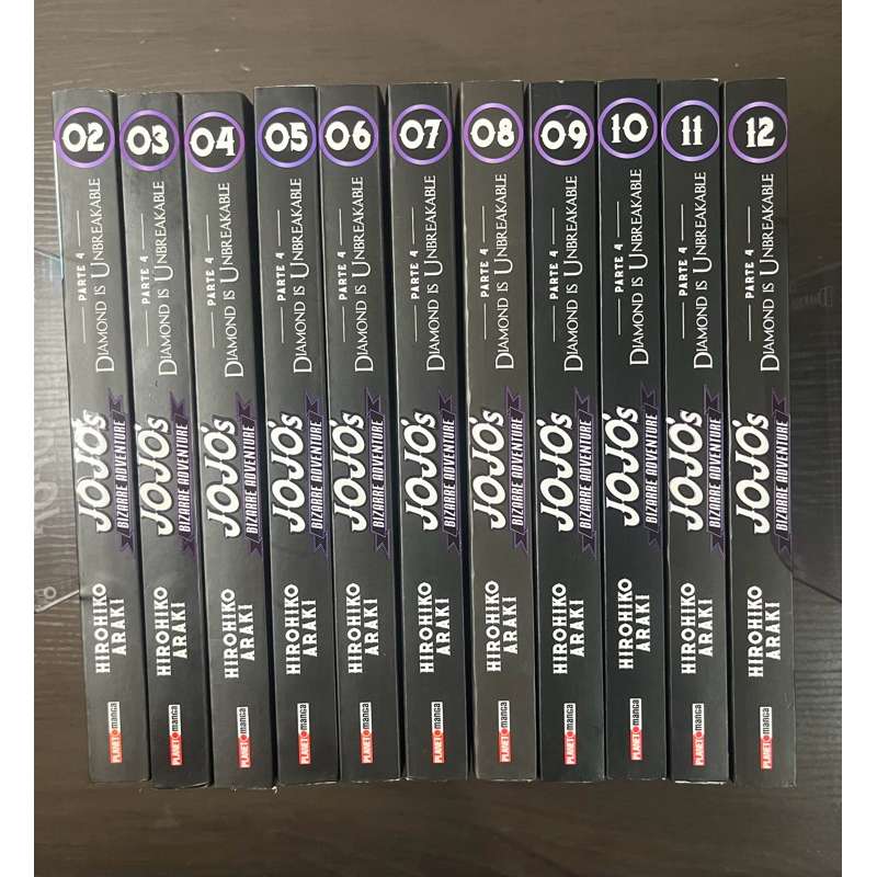 JoJo’s Bizarre Adventure – Parte 4: Diamond is Unbreakable (Vol. 2,3,4,5,6,7,8,9,10,11,12)