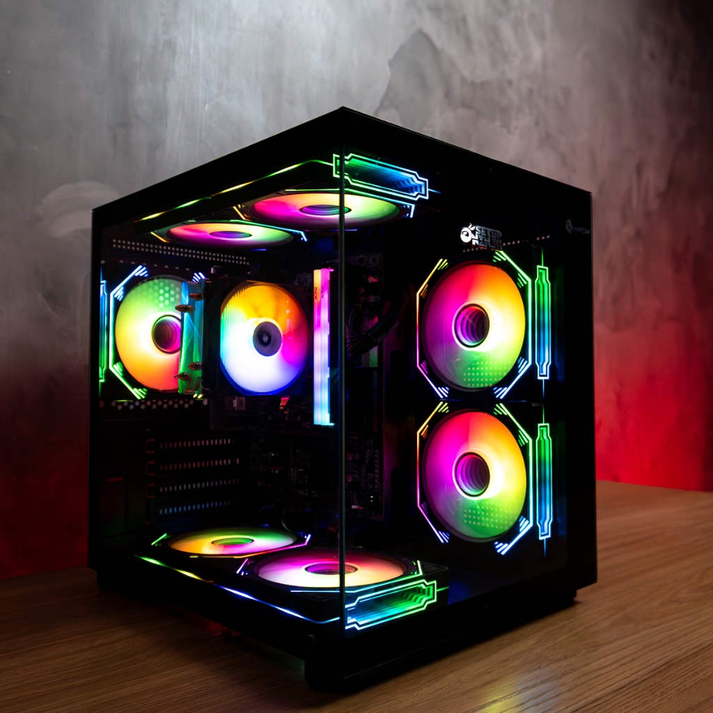 PC Gamer Loki II, RTX 3050 6GB, AMD Ryzen 7 5700X, 16GB DDR4, SSD 480GB