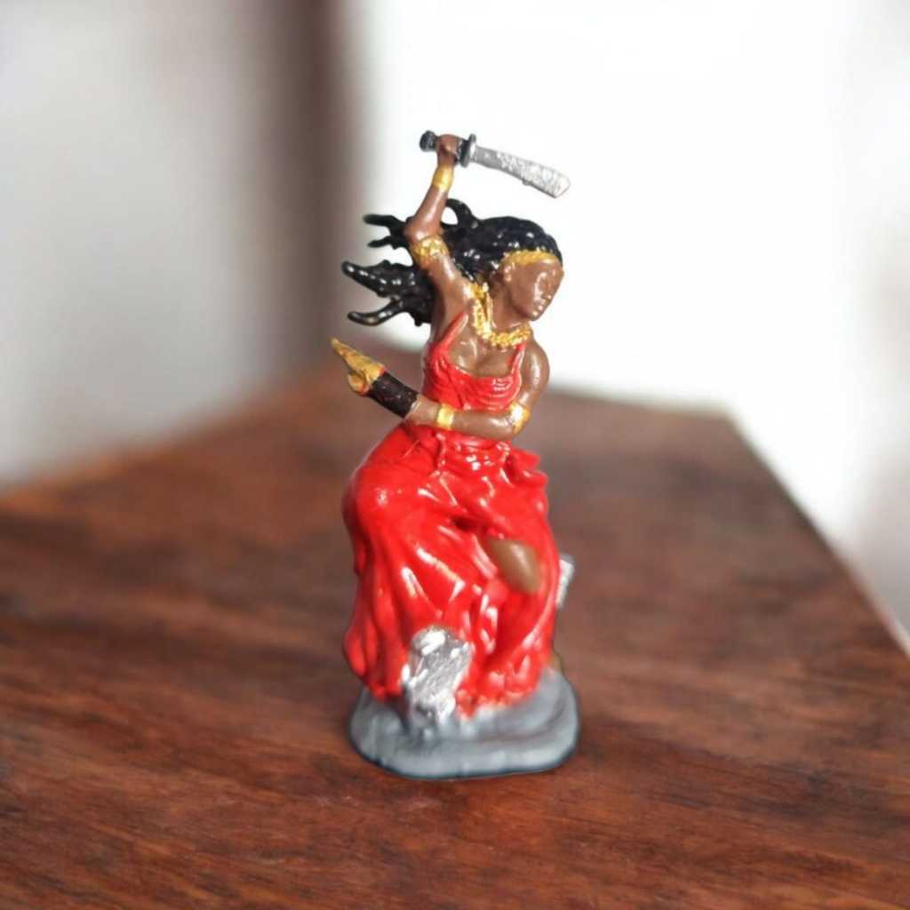 Iansã em Resina - Impressão 3D em Oferta na Shopee