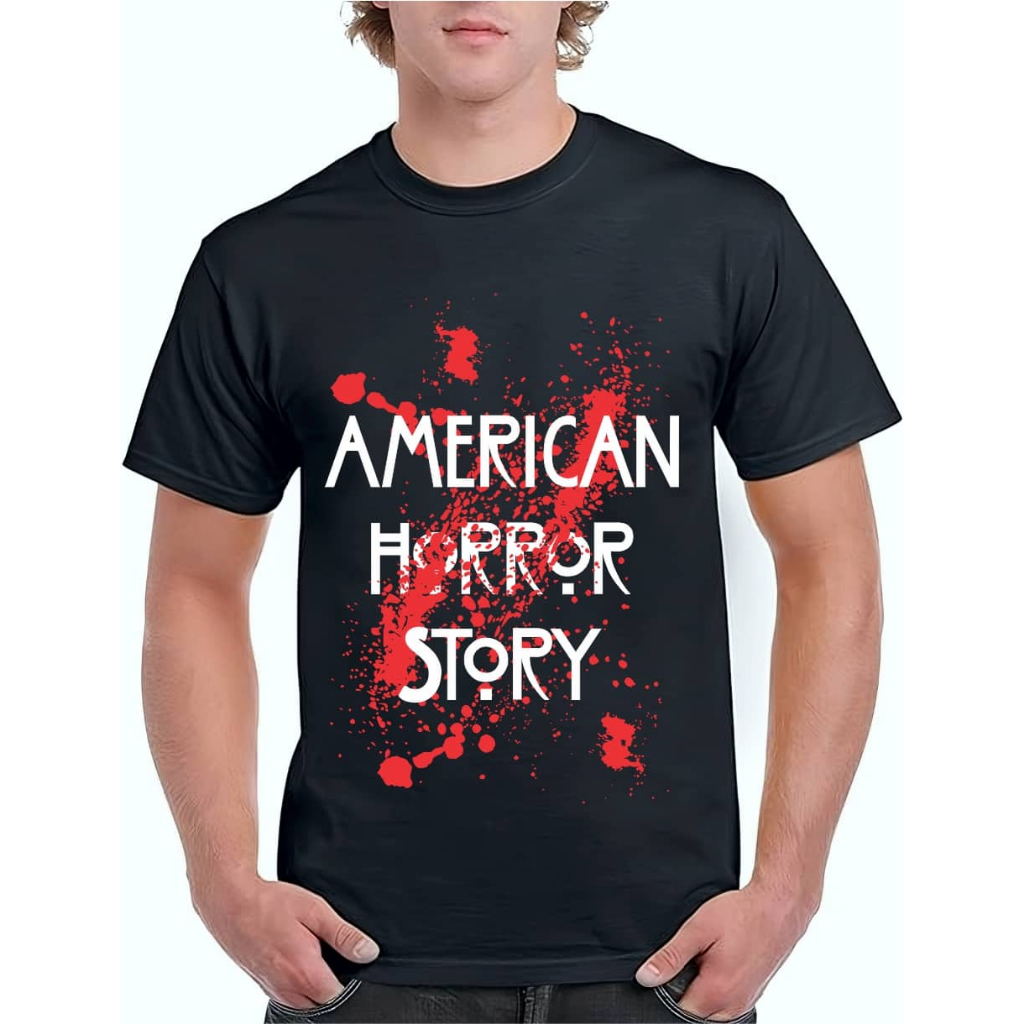 Camiseta Series Suspense / Terror / Psicológico Geek Nerd - American Horror Story - 100% Algodão