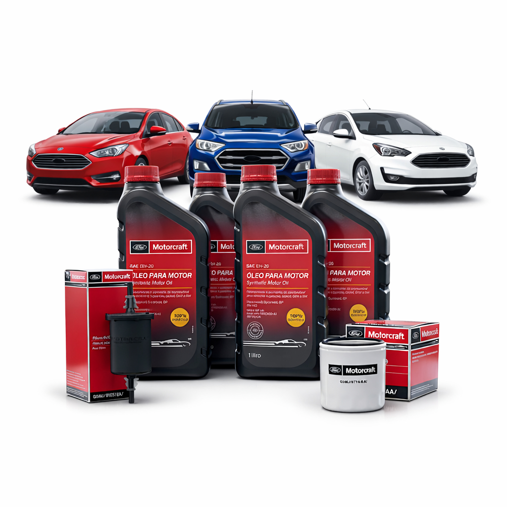 Kit Revisão 5w20 Ford Motorcraft Original Ford Ka Fiesta Focus