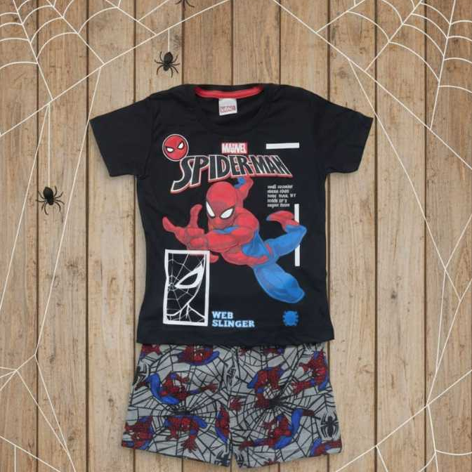 Conjunto Homem aranha Menino Roupa Infantil Spider-Man 1 a 8 Roupa Menino
