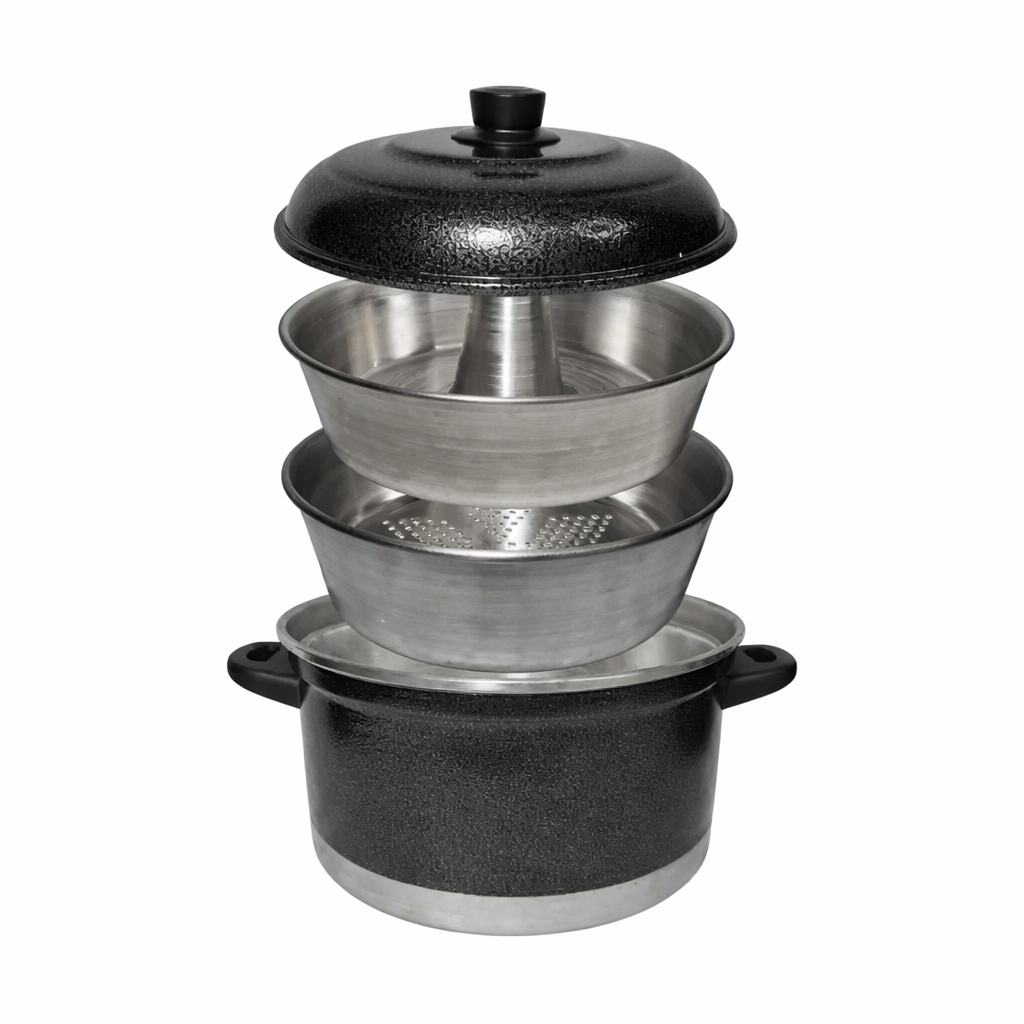 Panela Multi Uso 3 em 1 Forma De Pudim Legumes no Vapor Pudinzeira Legumes Arroz Cuscuz ENVIO RAPIDO