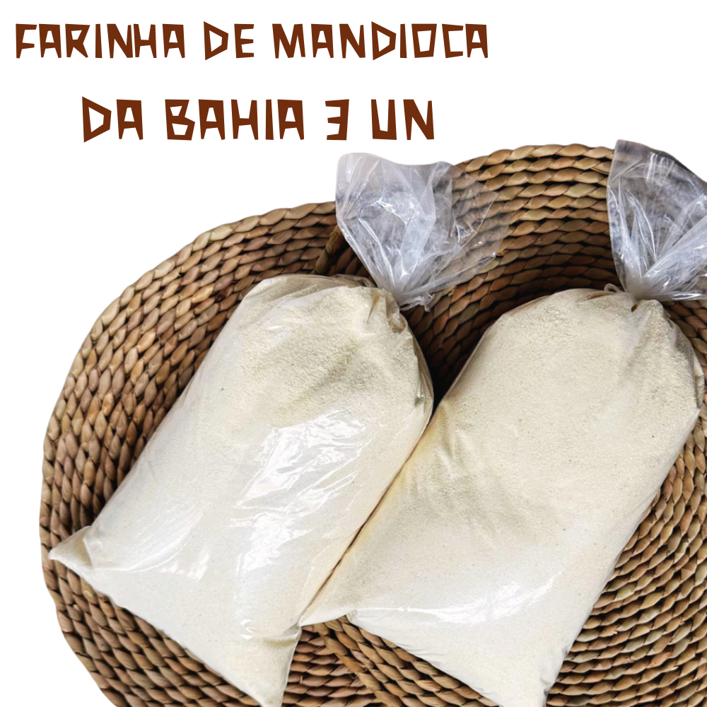 Farinha De Mandioca Torrada E Fina A Melhor Da Bahia 1 Kg — imagem 2 de 2