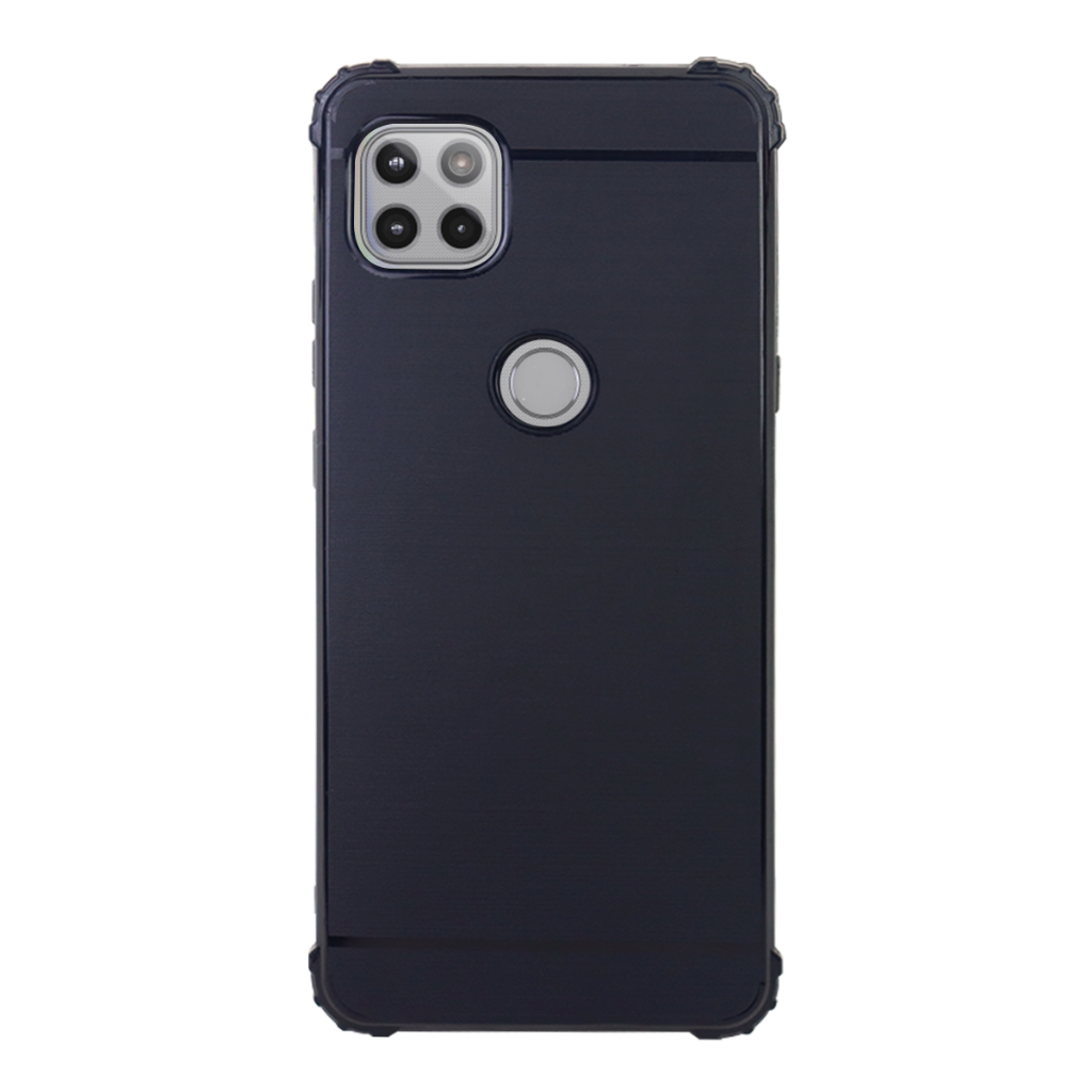 Capa Capinha Case Emborrachada Carbon ( PRETA ) Motorola Moto G 5G Xt2113 tela 6