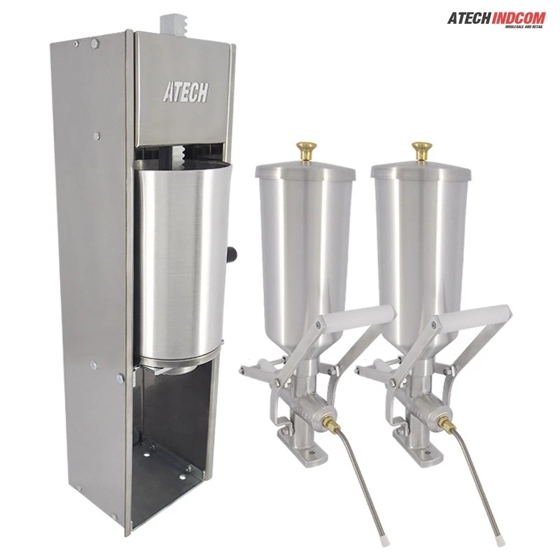 Kit Masseira de Churros + 2 Doceira de Churros 2 Litros (Máquina de Churros) - ATECH INDCOM