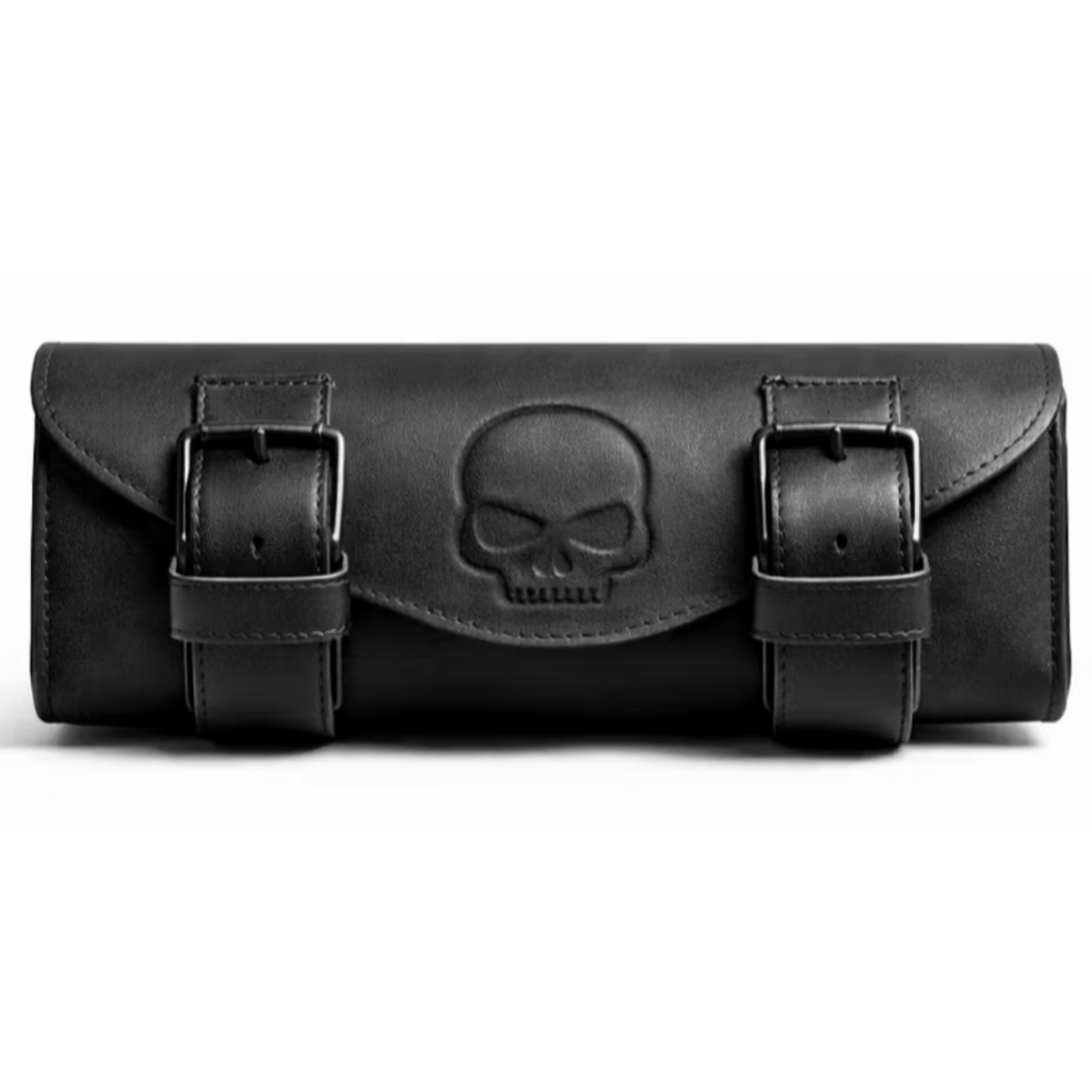 Porta ferramentas Moto Couro Legitimo Frontal Todas Moto