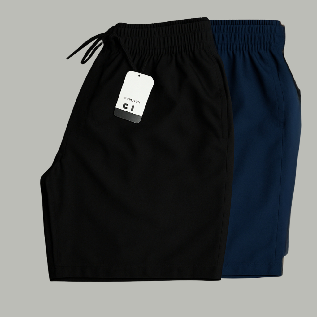 Kit 2 Bermuda Masculina Tactel/Elastano Plus Size – Conforto e Estilo em Oferta na Shopee