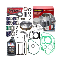 Kit Cilindro Motor Hamp Original Titan 150 Fan 150 Válvulas