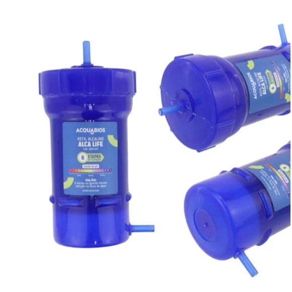 Refil Alcalino Para Purificador Compativel Top Life Com Eficiência Bacteriostática