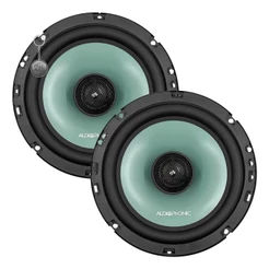 Alto Falante Coaxial Audiophonic Cs 650 V3 6 Polegadas 140w Verde