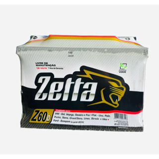 Bateria Zetta 60Ah MZ60D Original (Linha Moura) - Sem troca - Positivo lado direito em Oferta na Shopee