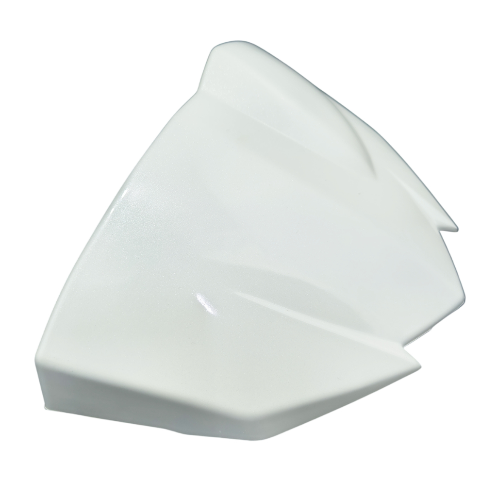 CAPA DO PAINEL CARENAGEM SUPERIOR DO FAROL PROTORK Para Yamaha FAZER 150 2013 a 2015 BRANCA