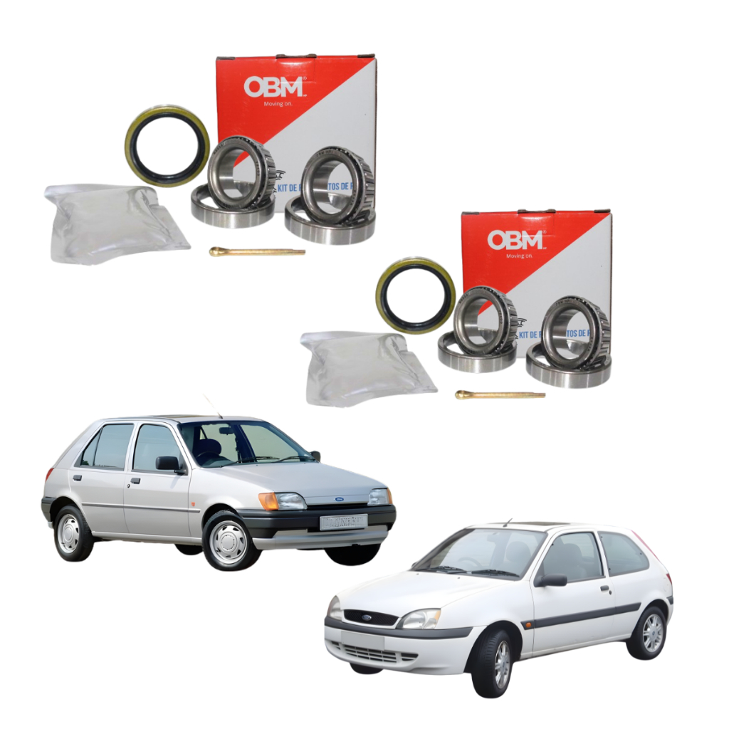 Par 2 Kit Rolamento Traseiro Obm Original K533A Escort Fiesta Ka Verona Logus com graxa 1.0 1.3 8v Marca boa qualidade