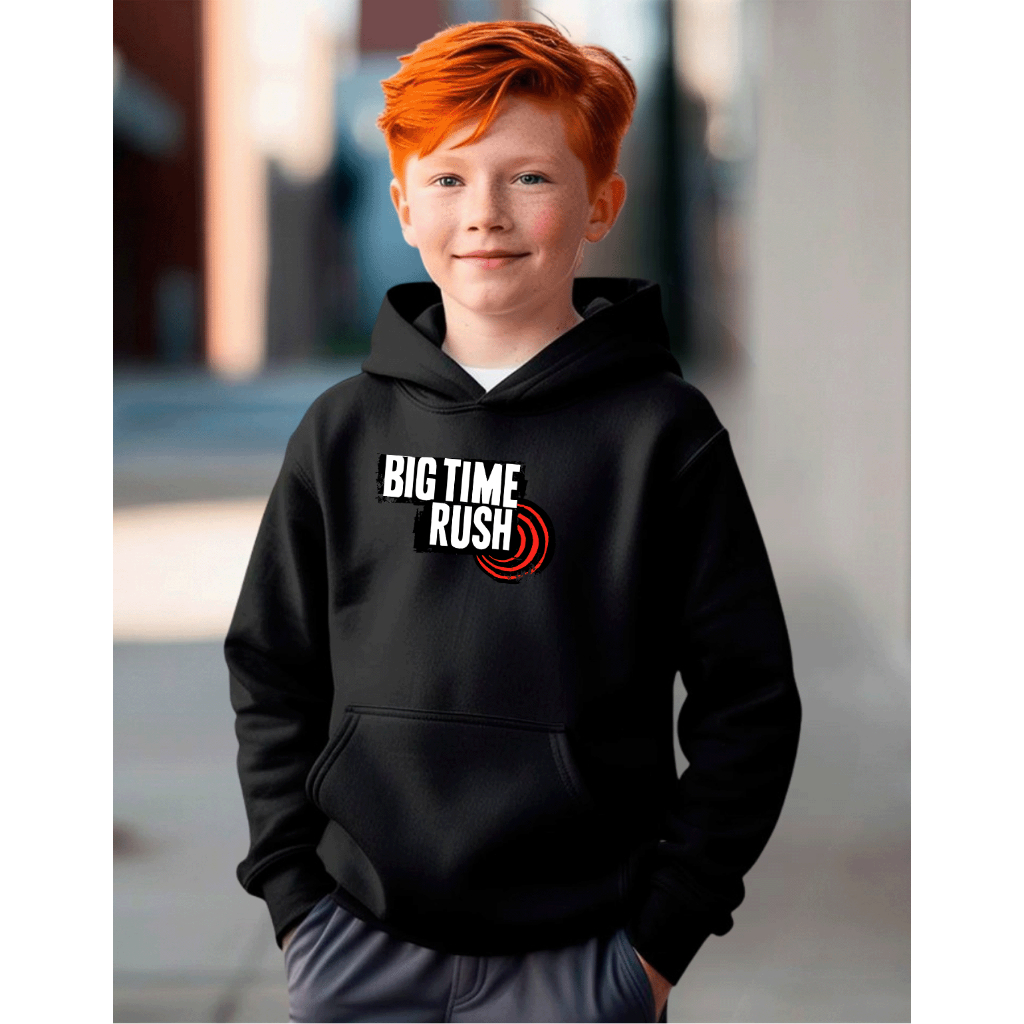 Blusa Moletom Infantil Big Time Rush In Real Life Worldwide