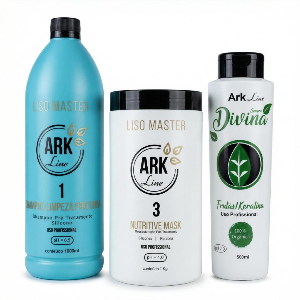 Sempre Divina Progressiva Orgânica 500ml – Sem Formol | Liso Natural, Brilho e Maciez Profissional