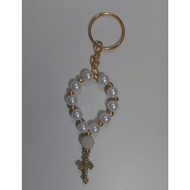 Mini Terço Dezena para  Lembrancinhas para Batizado, Comunhão e Casamento