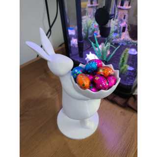 Coelho Decorativo Com Cesto Para Ovos - Mesa Posta em Oferta na Shopee