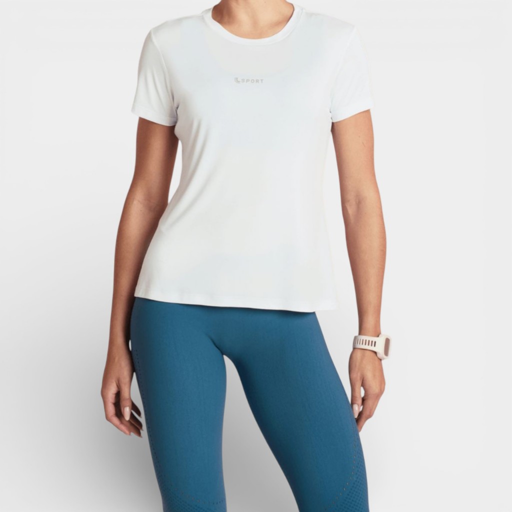 Camiseta Lupo Basic Feminina - Branco em Oferta na Shopee