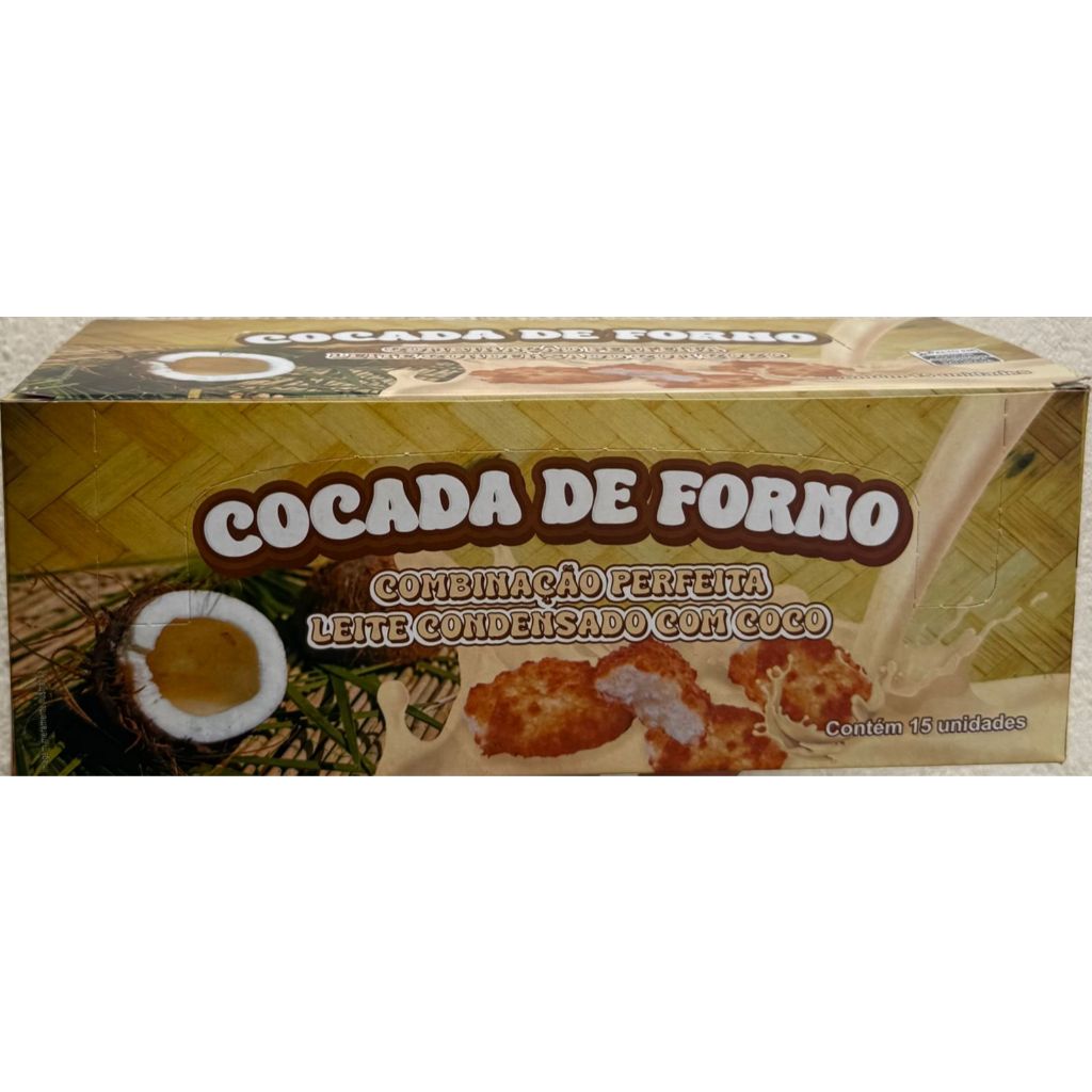 Cocada de forno artesanal