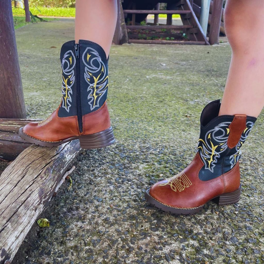Bota Texana Infantil Feminina Ana Castela Boiadeira Kapell