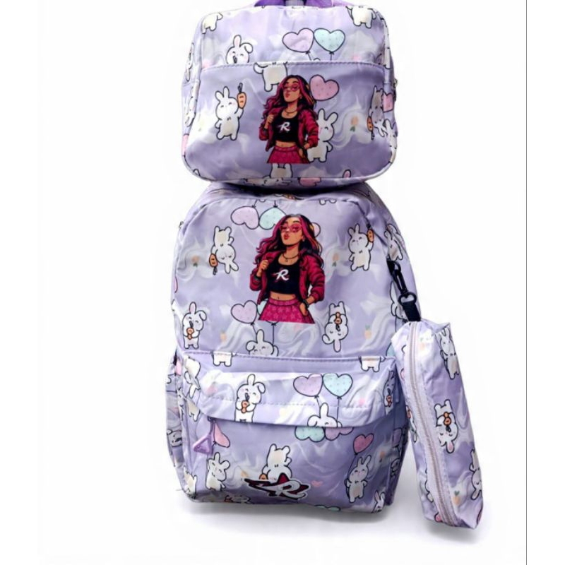 kit Emily Vick de carrinho ou sem carrinho ( mochila escolar)