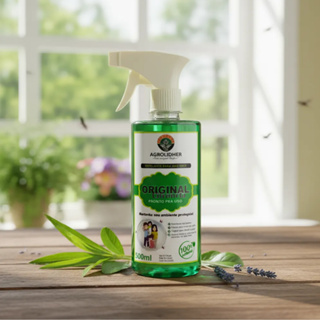 Repelente Natural De Citronela -  Pronto Uso 500ml + Spray / Frasco em Oferta na Shopee