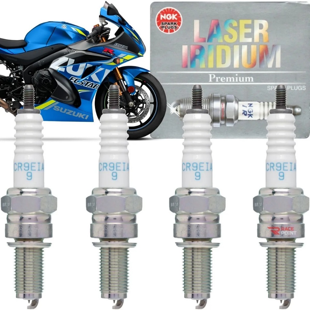 4 Velas Iridium Cr9eia-9 Ngk Suzuki Gsx R Srad 750 Gsxr 1000