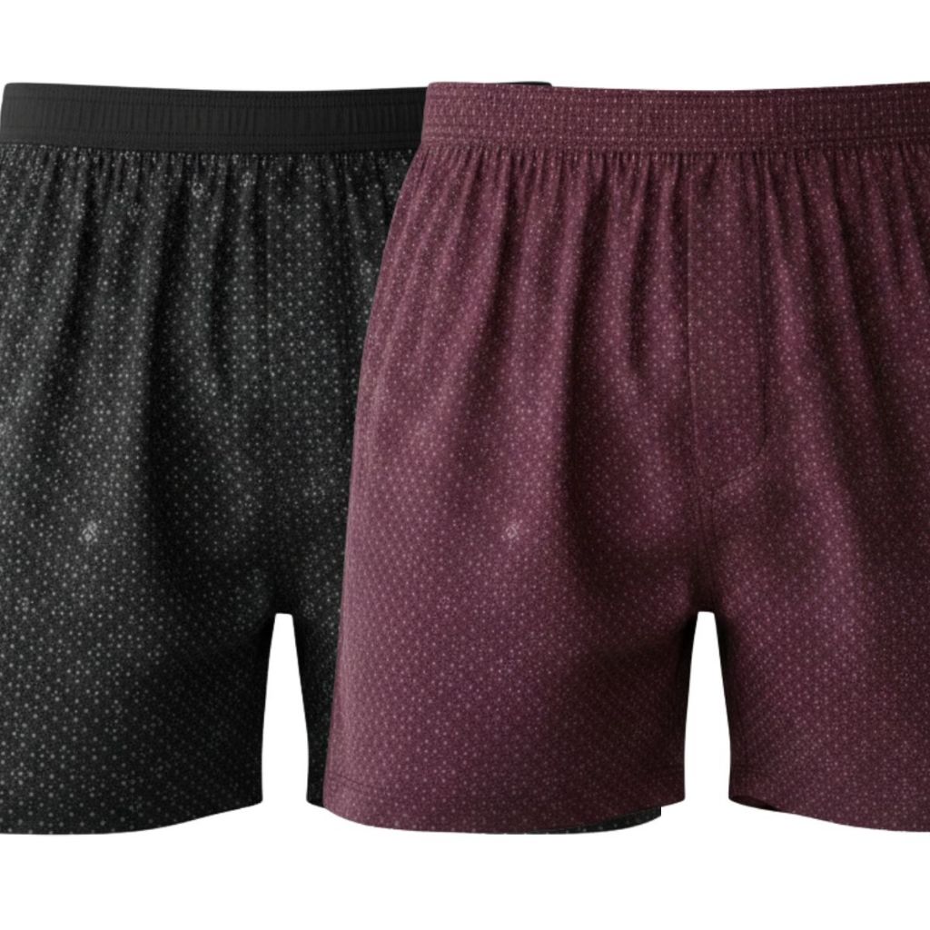 Kit 2 Samba Canção Cueca Short Dormir Masculino Confortavel Fresco Moda Casual