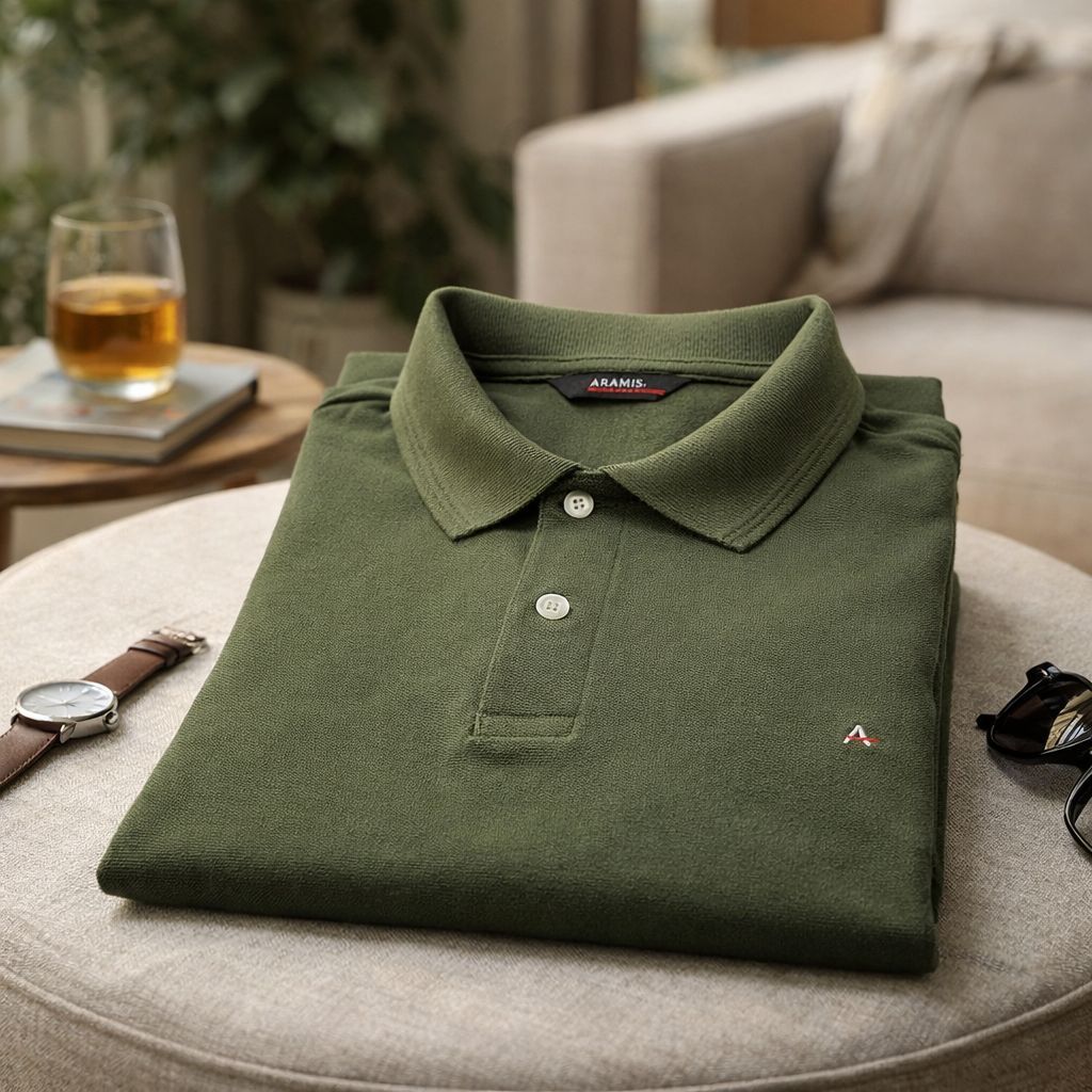 Camisa Polo Masculina Social Verde Militar Algodão 100% Premium Tecnológico Confortável Sofisticada em Oferta na Shopee