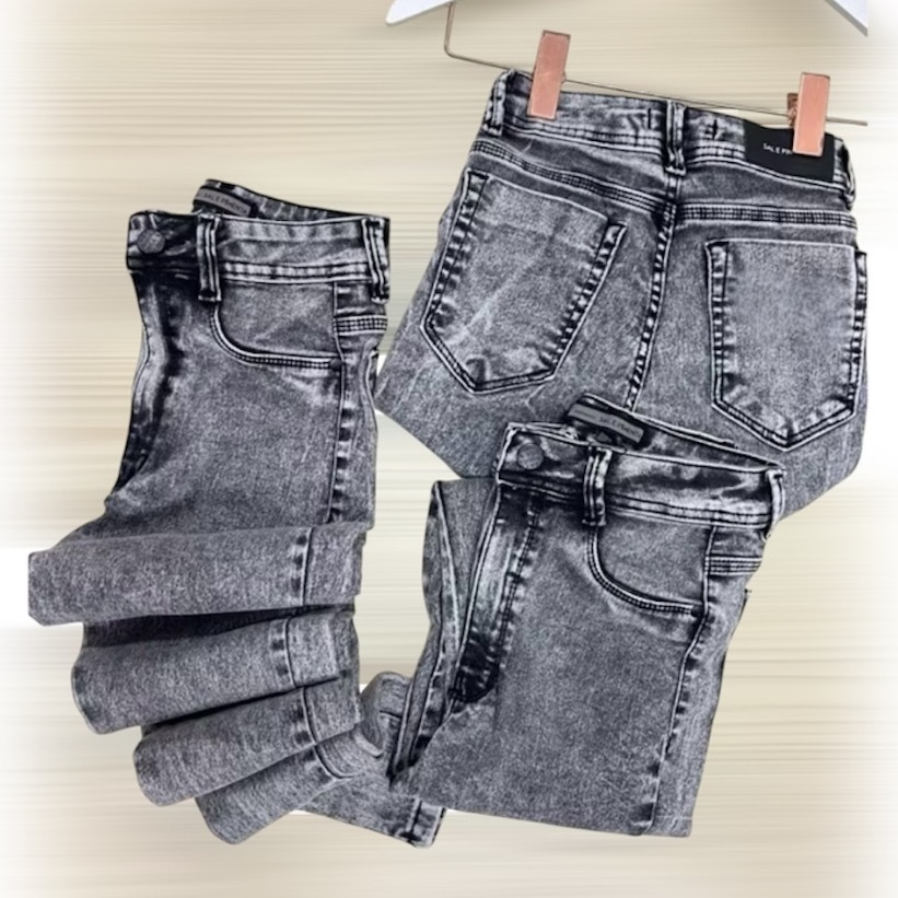 Calça Jeans Sal E Pimenta Originial Com Lycra Empina Bumbum em Oferta na Shopee