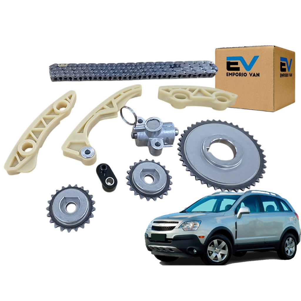 Kit Corrente Comando Captiva 2.4 2008 Ate 2014