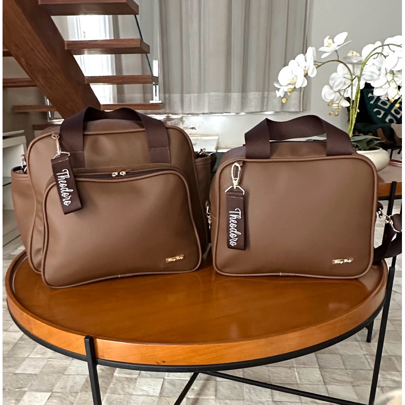 kit de Bolsa Maternidade Design Moderno e Sofisticado