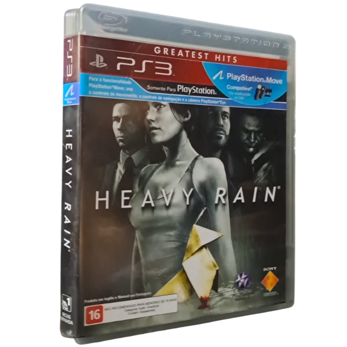 [Jogo] Heavy Rain PS3 Original Semi Novo