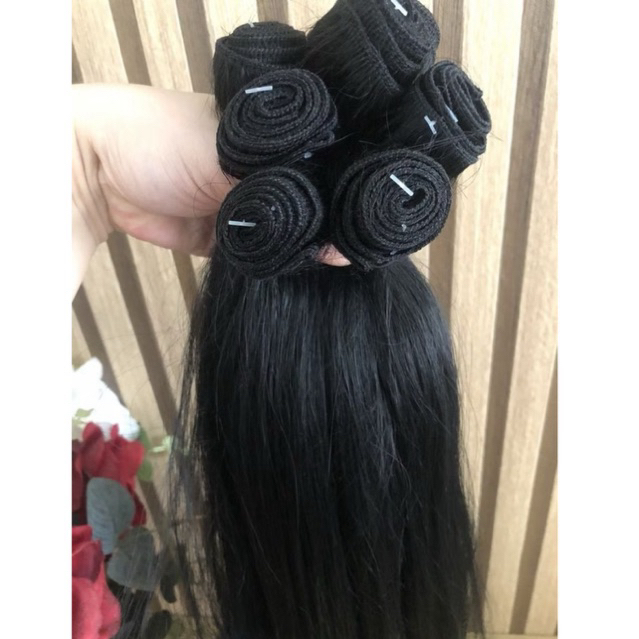 Cabelo Russo misturado c/ humano 65cm mega hair aplique humanizado cabelo fibra russa bio humano c/ cabelo organico