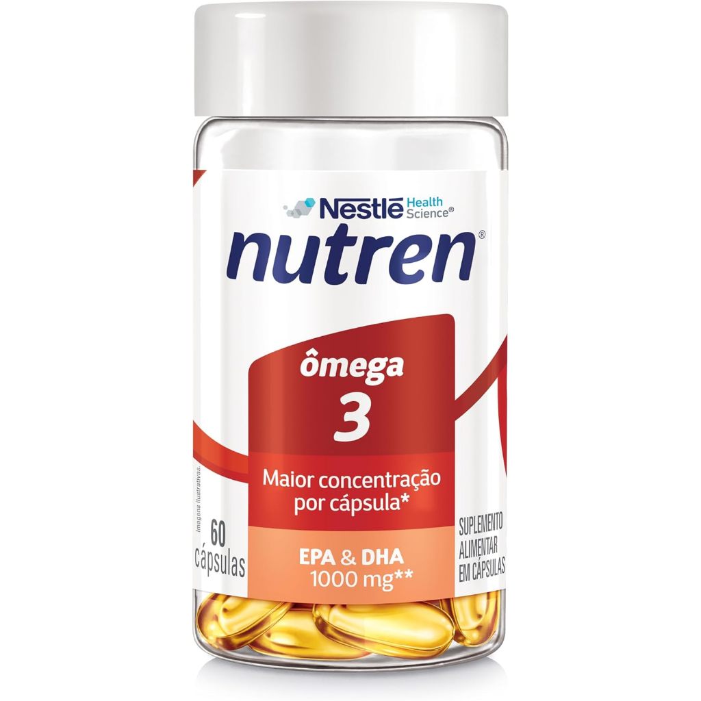 Nutren Suplemento Alimentar Ômega 3-60 Cápsulas em Oferta na Shopee