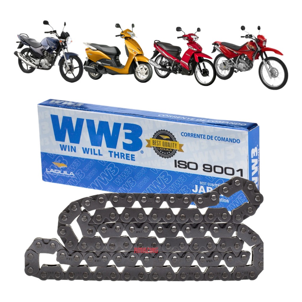 Corrente Comando Ybr Factor 125 2008 2009 2010 2011 Ww3