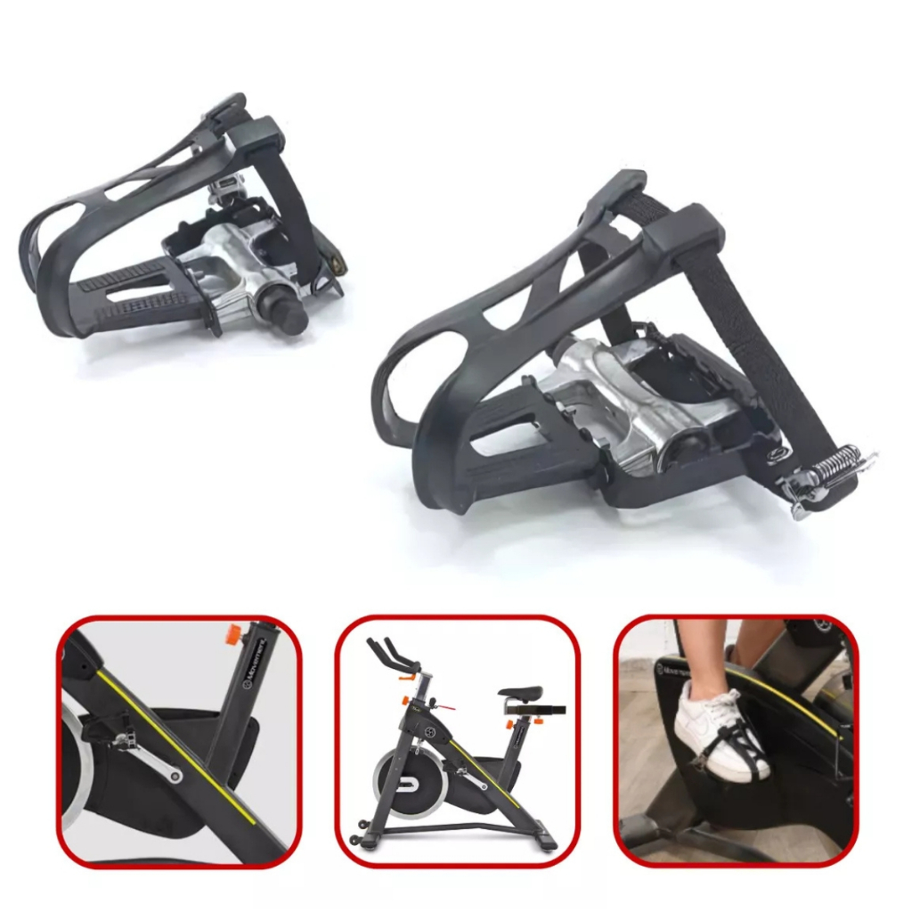 Pedal Firma Pé Alumínio Para Bike Spinning Movement Tour S